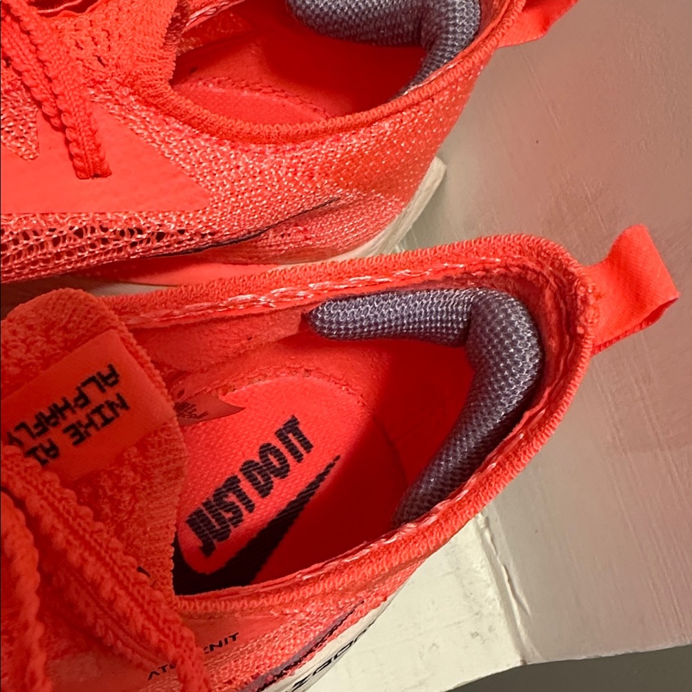 Nike Air Zoom Alphafly Next Bright Orange Sneakers - Picture 11 of 11